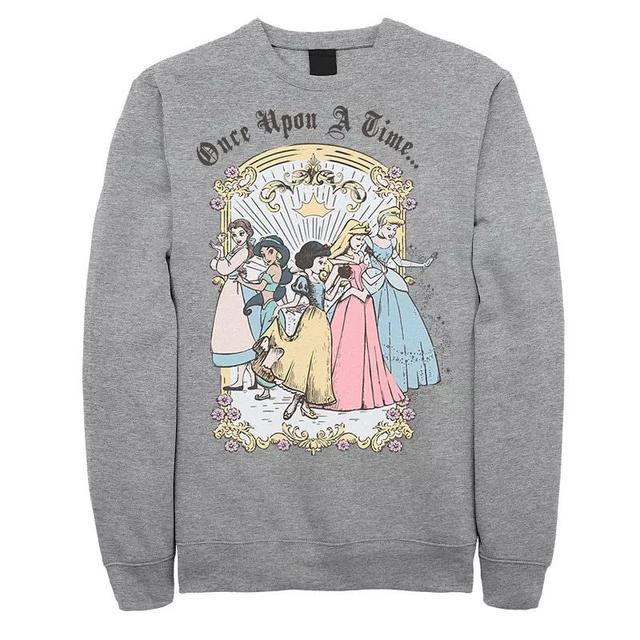 Mens Disney Princess Once Upon A Time Vintage Cartoon Sweatshirt Product Image