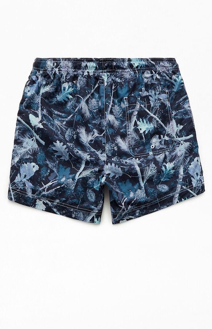 Men's Woodland Ash Camo AOP 4.5" Swim Trunks Product Image