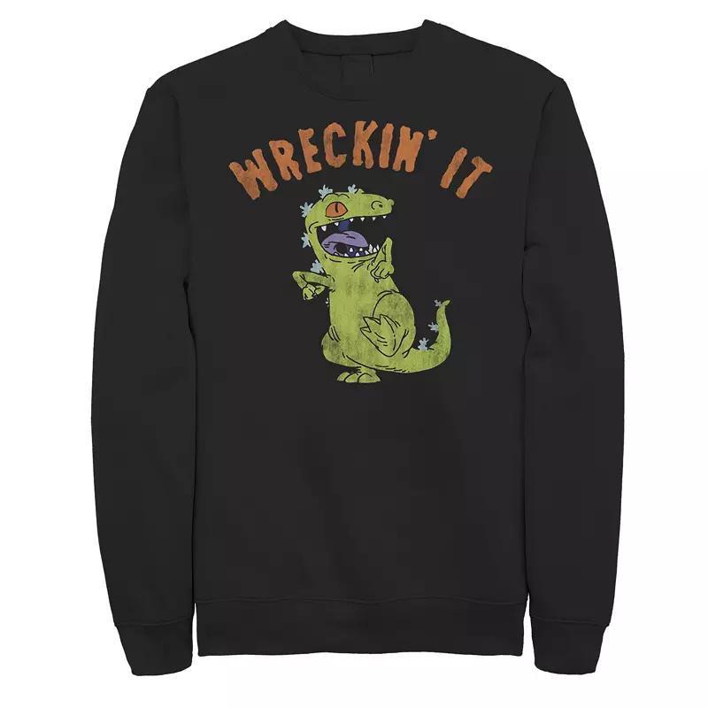 Mens Rugrats Reptar Wreckin It Fleece Product Image