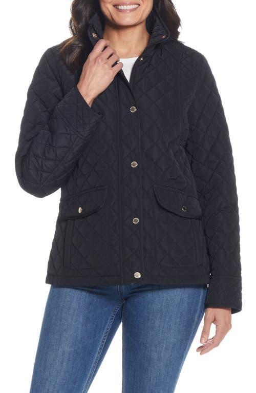 Gallery Quilted Stand Collar Jacket Product Image