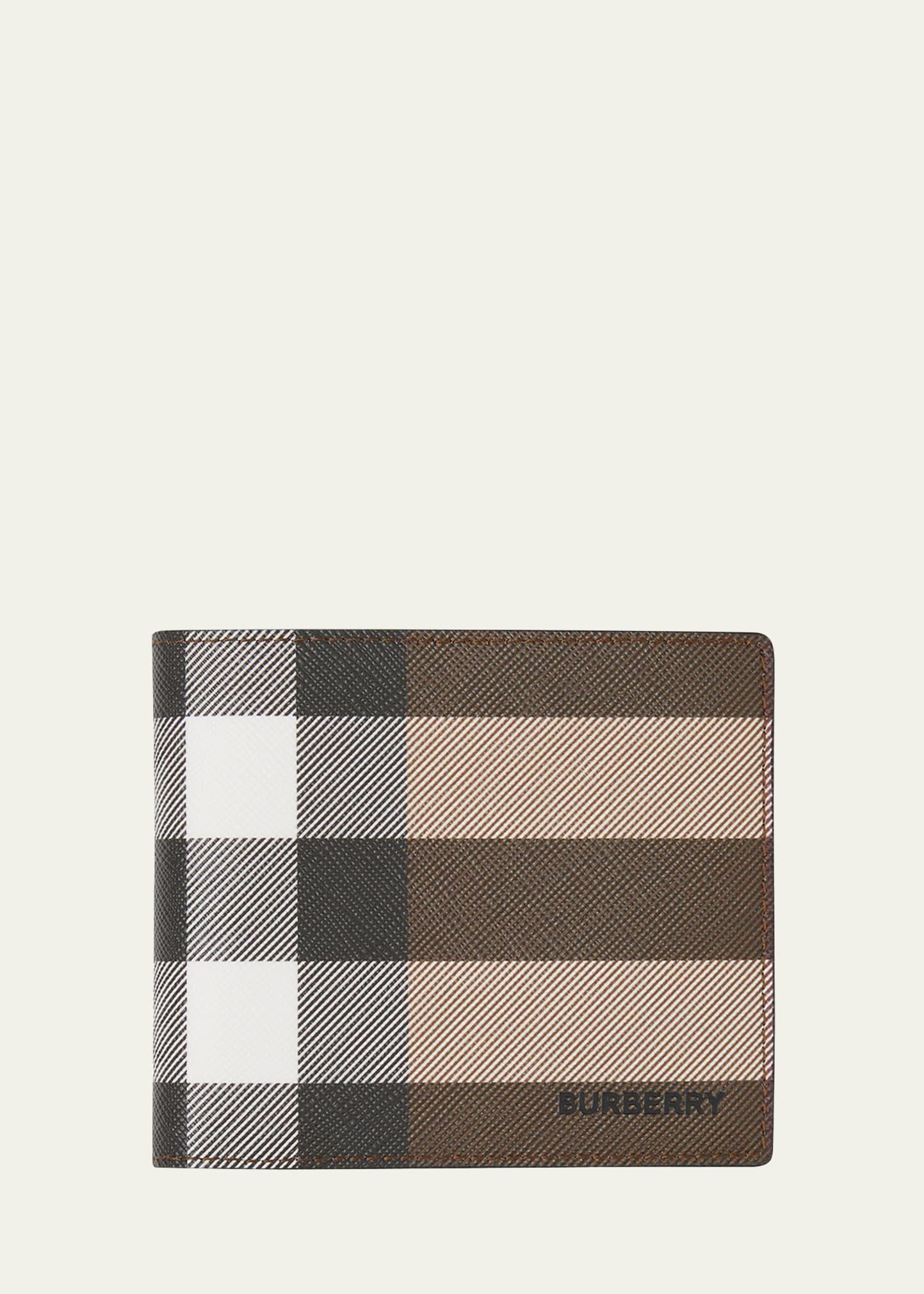 burberry Check E-Canvas International Bifold Wallet Product Image