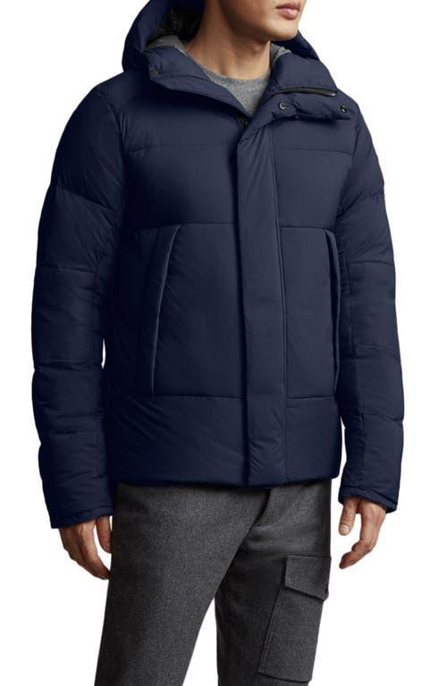 Mens Armstrong Hooded Down Jacket Product Image