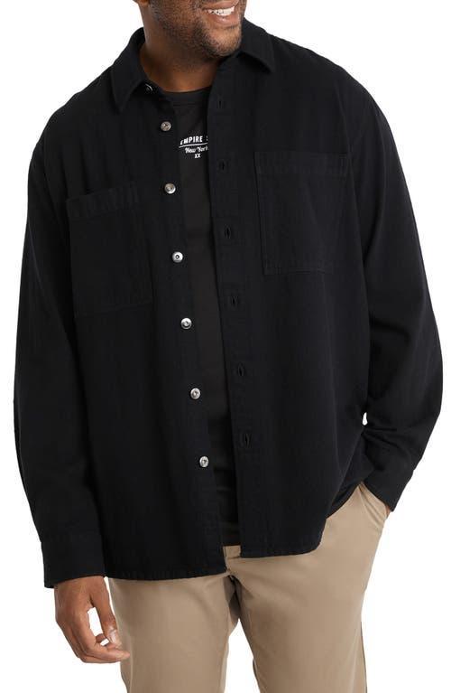 Johnny Bigg Kendrick Oversize Cotton Twill Overshirt Product Image