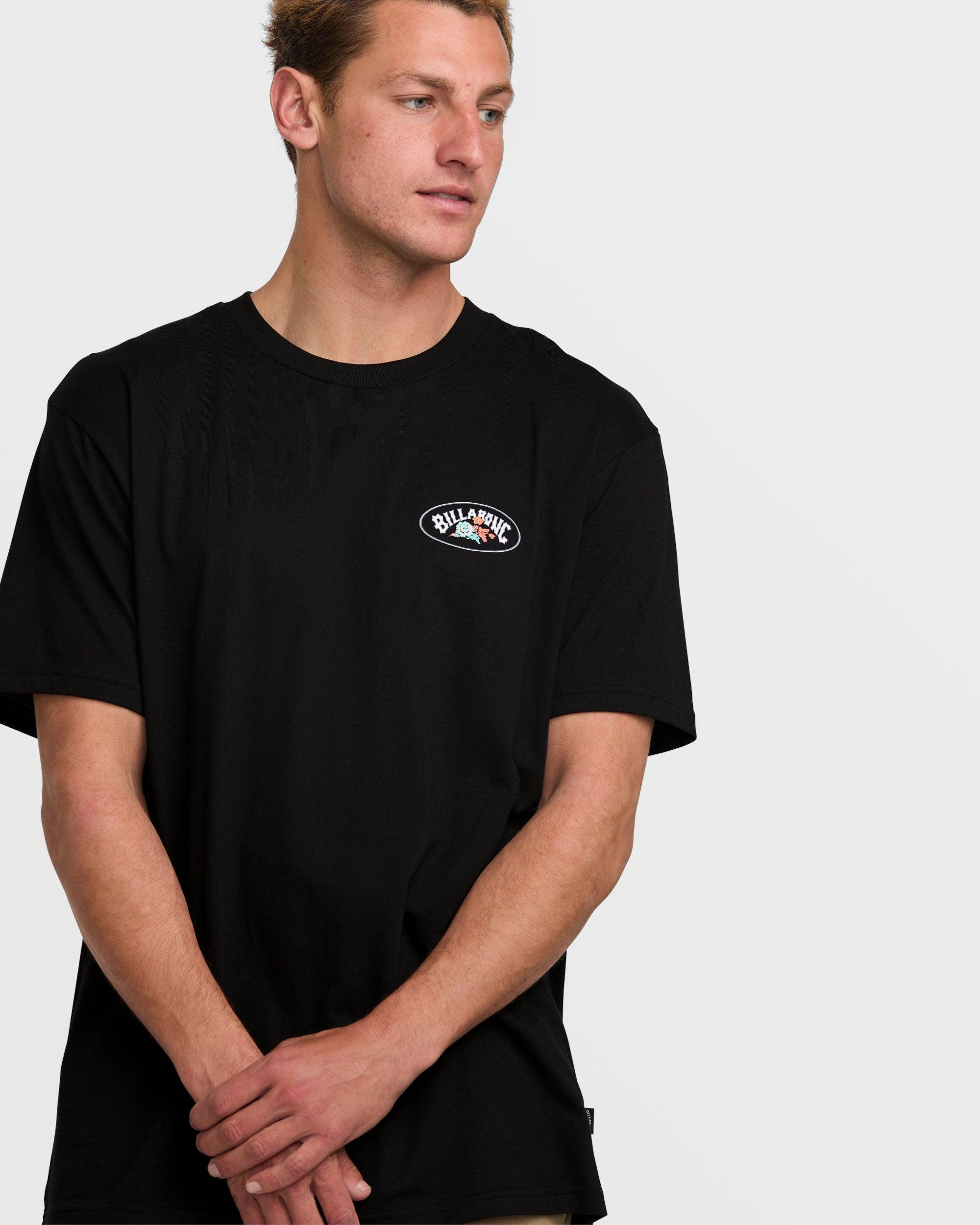 Orbit Arch Premium Short Sleeve Tee - Black Male Product Image