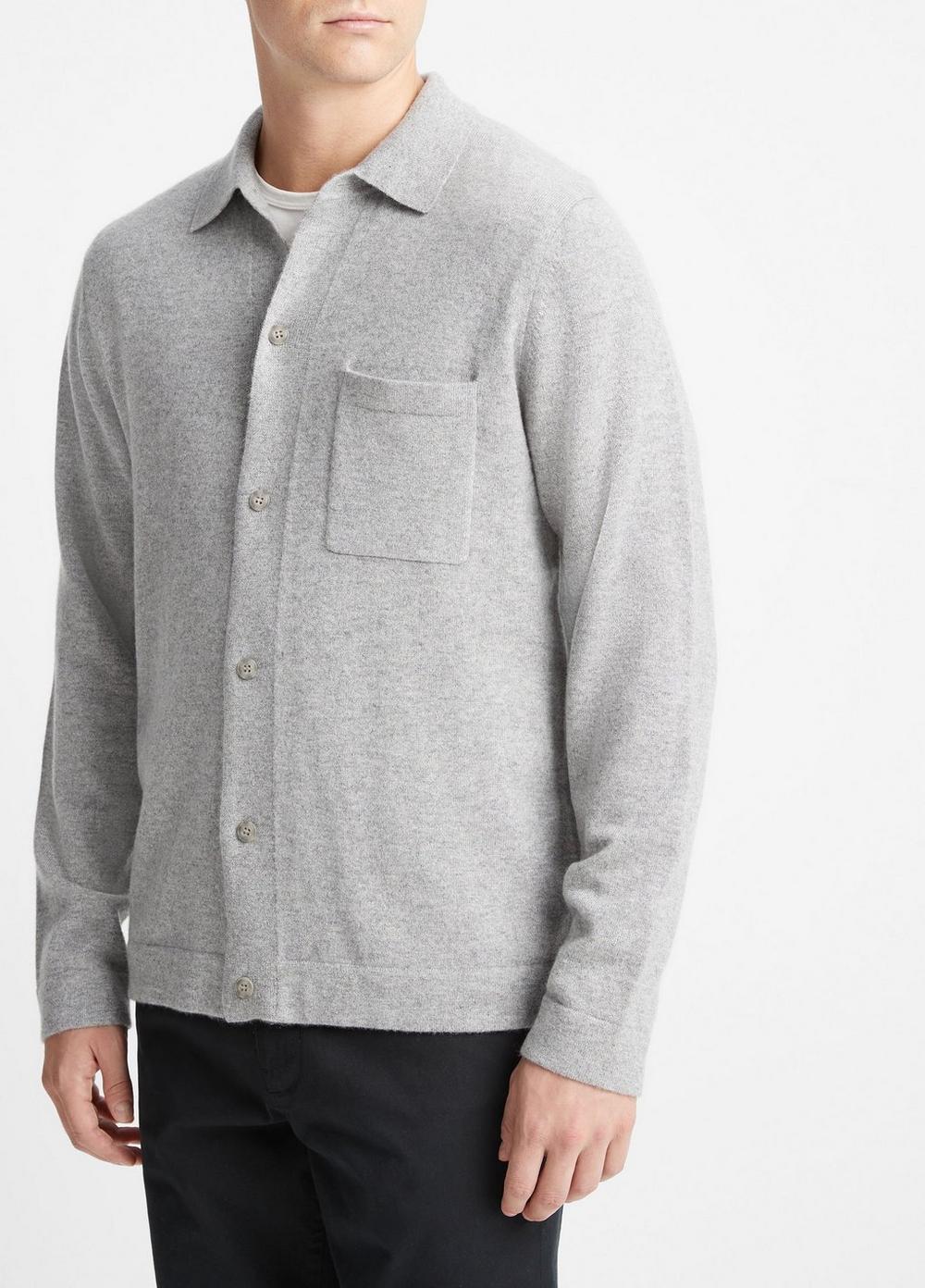 Cashmere Sweater Shirt Product Image