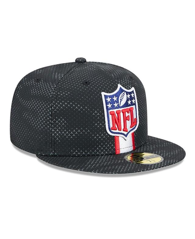 New Era Mens Black Nfl 2024 Sideline 59FIFTY Fitted Hat Product Image