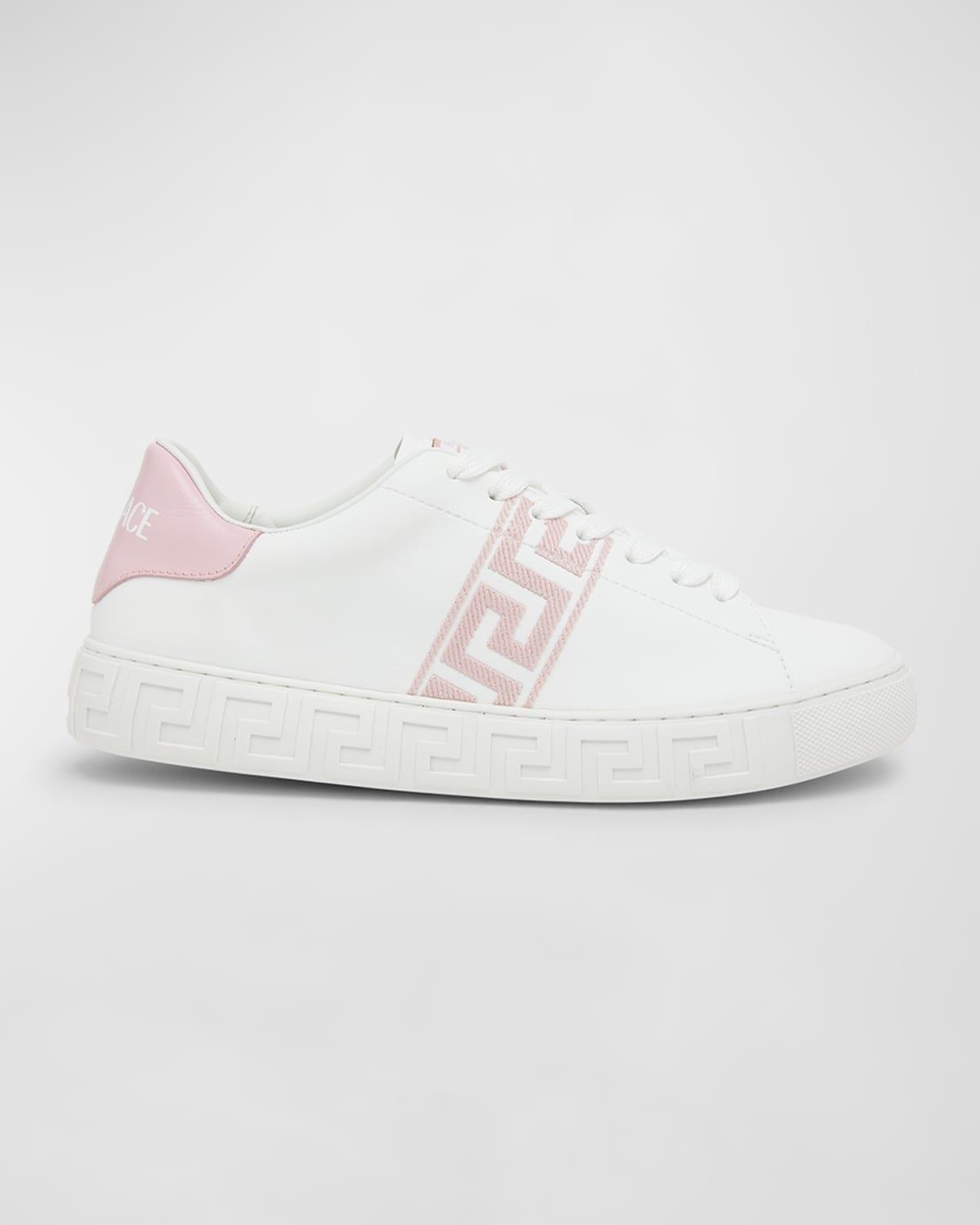 La Greca Bicolor Low-Top Sneakers Product Image