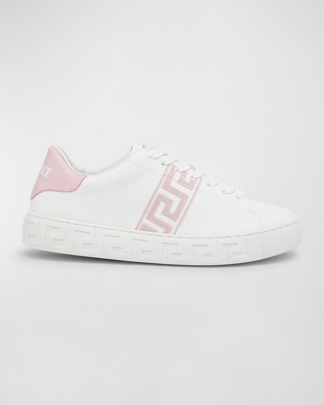 La Greca Bicolor Low-Top Sneakers Product Image