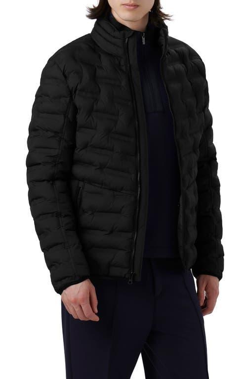 Bugatchi Quilted Bomber Jacket Product Image