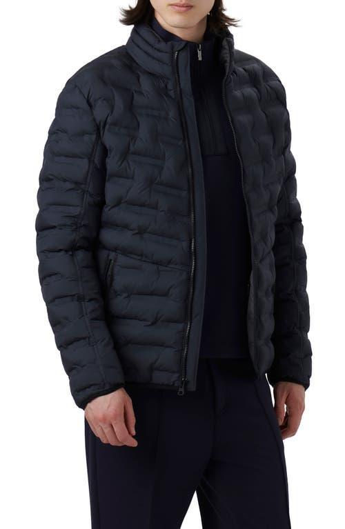 Bugatchi Quilted Bomber Jacket Product Image