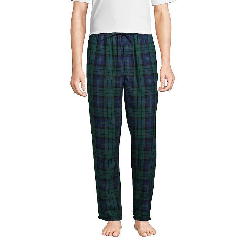 Lands End Mens Flannel Pajama Pants Product Image