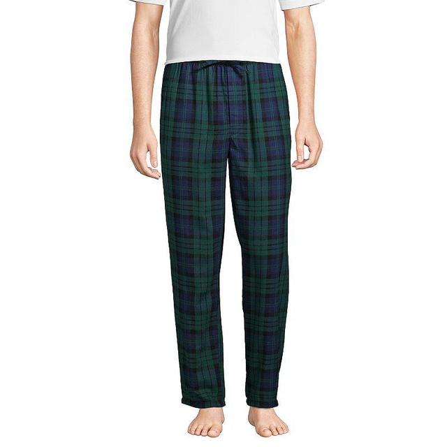 Lands End Mens Flannel Pajama Pants Product Image