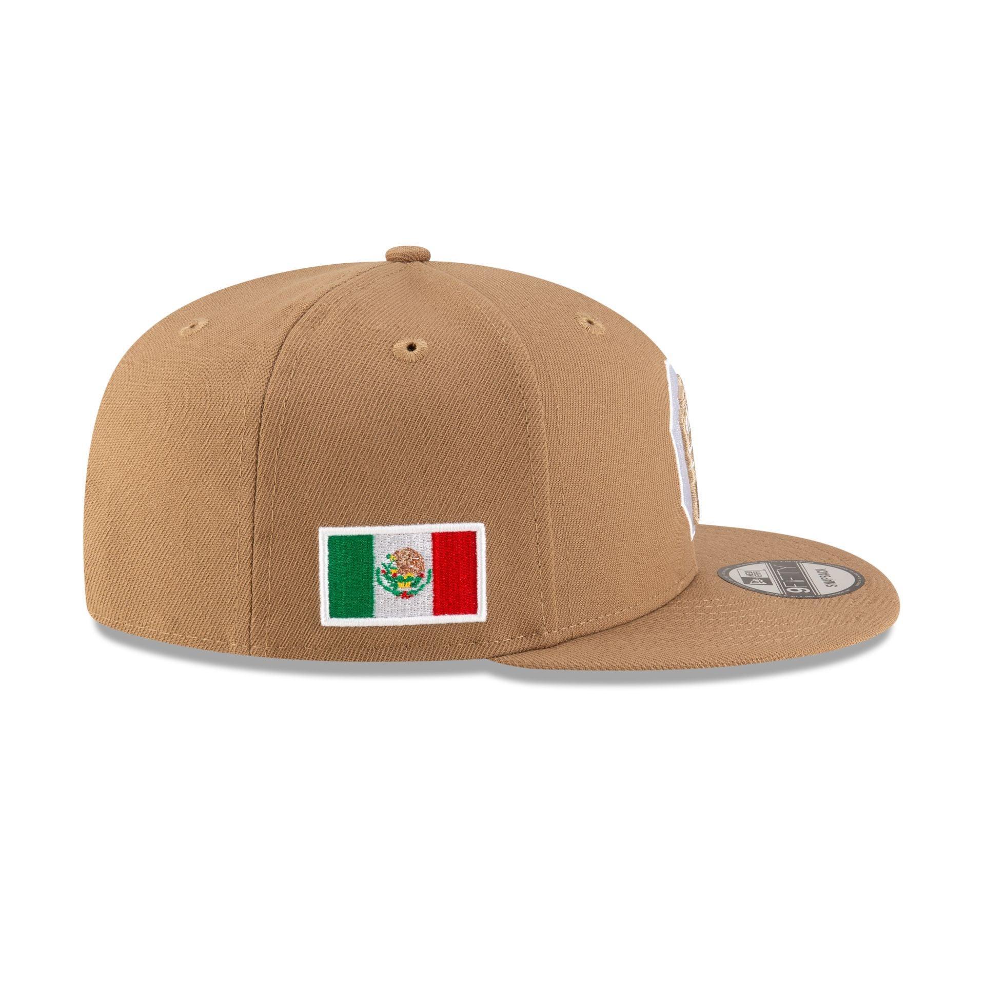 UFC Mexico Khaki Glove 9FIFTY Snapback Hat Male Product Image