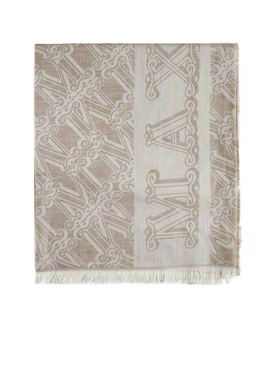 MAX MARA Scarfs In Beige Product Image