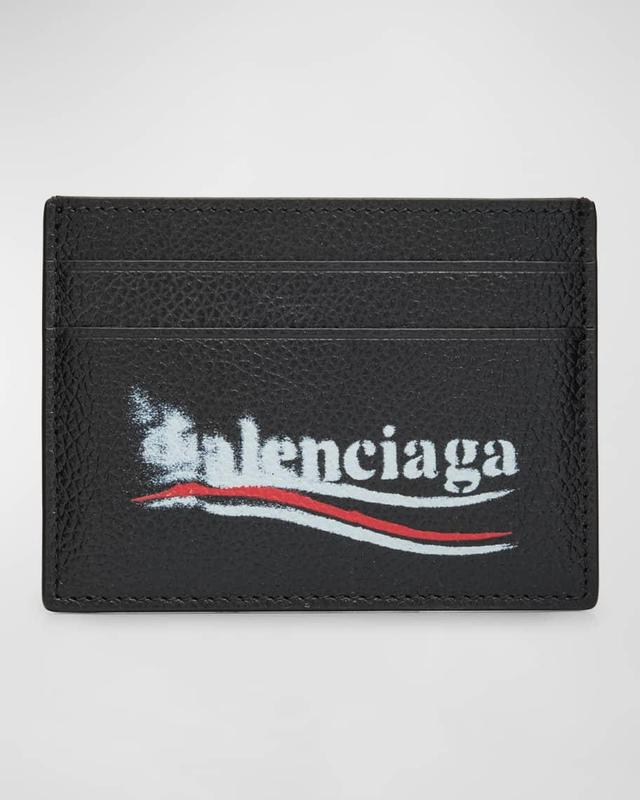 Men's Cash Leather Card Holder Product Image