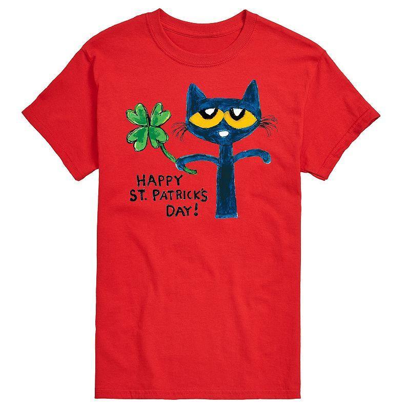 Big & Tall Pete The Cat Happy St Patricks Day, Mens Product Image