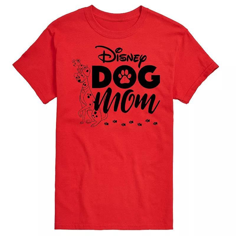 Disneys Cats & Dogs Big & Tall Dog Mom Graphic Tee, Mens Product Image