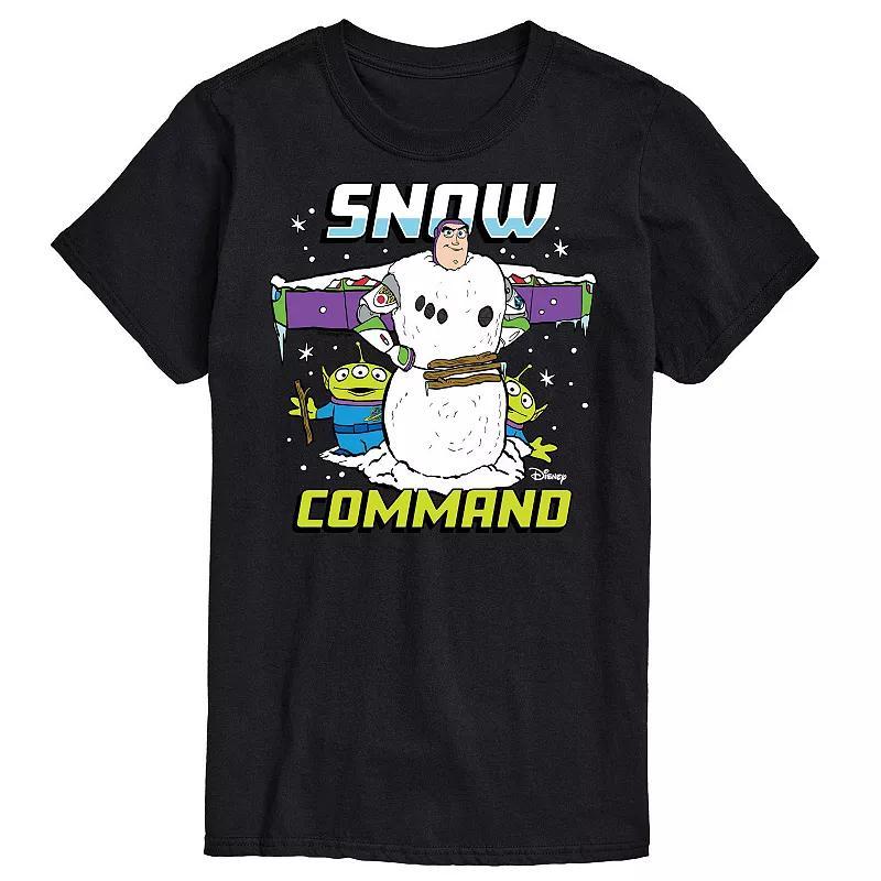 Disney / Pixar Toy Story Big & Tall Snow Command Graphic Tee, Mens Product Image