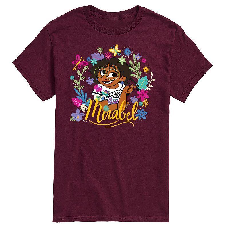 Disneys Encanto Mirabel Floral Mens Graphic Tee Product Image