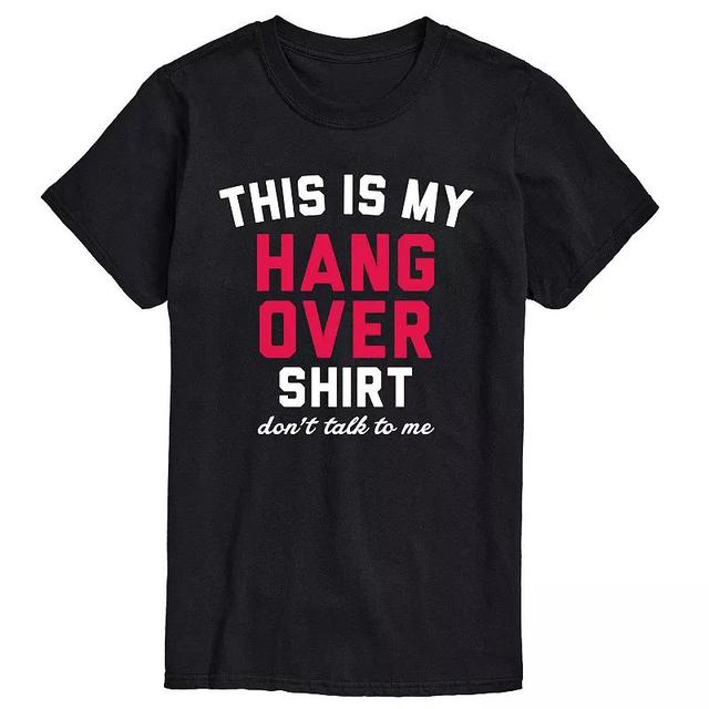 Mens This Is My Hangover Shirt Graphic Tee Black Product Image