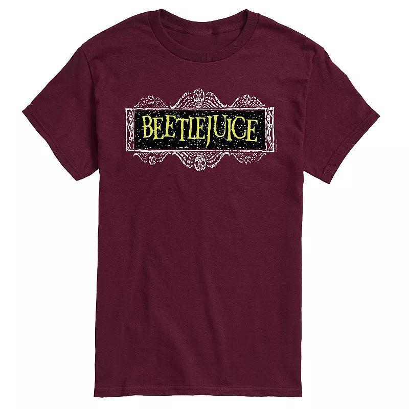 Big & Tall Beetlejuice Logo Graphic Tee, Mens Product Image