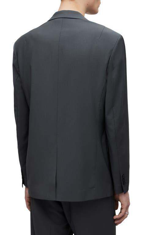 Berto Wool Blend Blazer In Smoke Blue Product Image