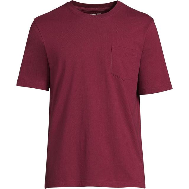 Big & Tall Lands End Super Pocket Tee, Mens Product Image