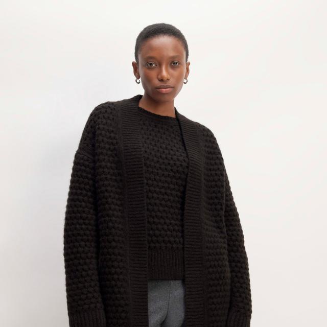 Womens Cloud Oversized Textured Cardigan by Everlane Product Image