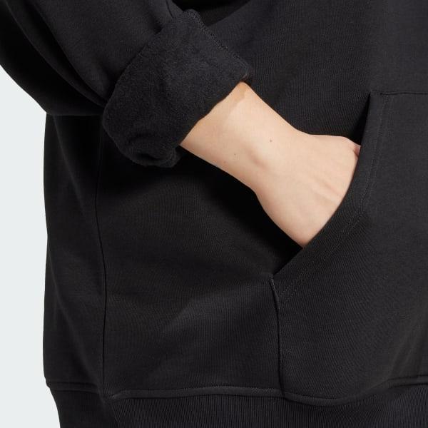 Essentials Oversized Fleece Hoodie (Plus Size) Product Image