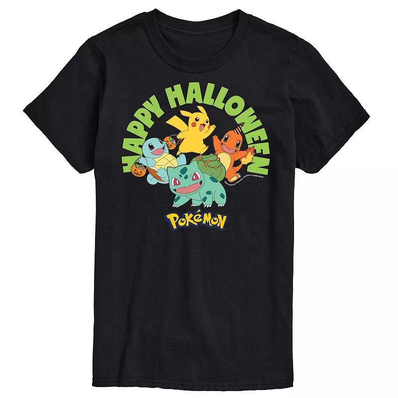 Mens Pokemon Happy Halloween Graphic Tee Product Image