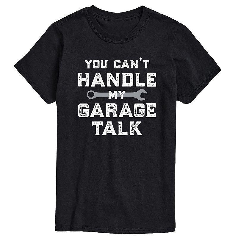 Mens Cant Handle Garage Talk Tee Blue Product Image