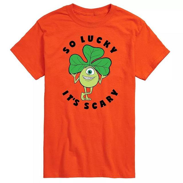 Disneys Monsters Inc. Mens So Lucky Its Scary Graphic Tee Product Image