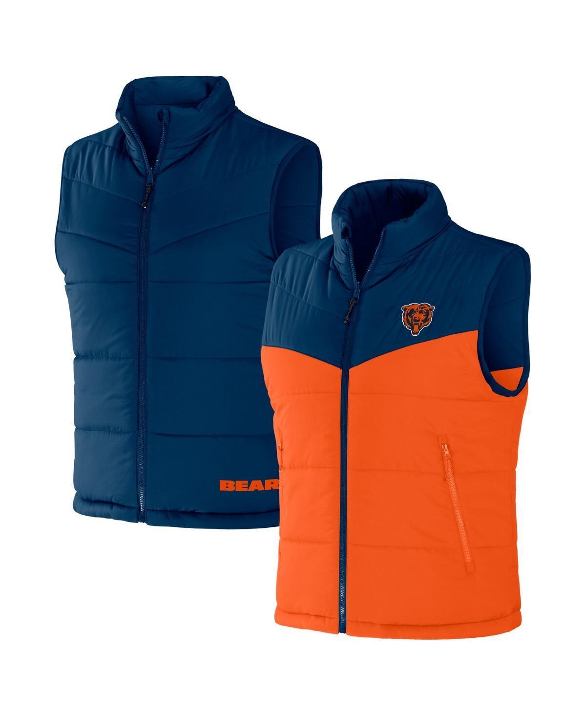 Mens NFL x Darius Rucker Collection by Fanatics Seattle Seahawks Colorblocked Full-Zip Vest Blue Product Image