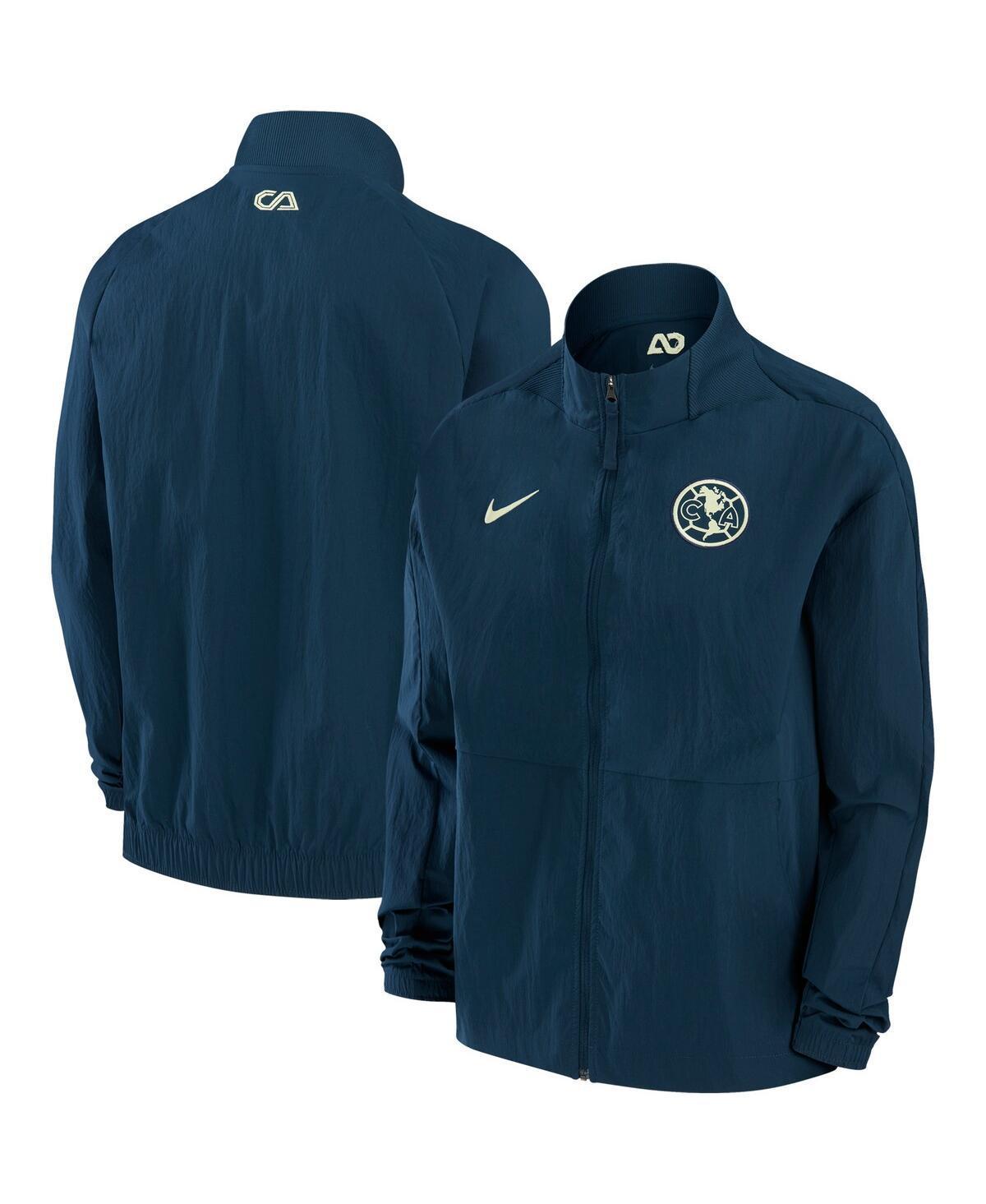 Womens Nike Navy Club America Anthem Full-Zip Jacket Caf Blue Product Image