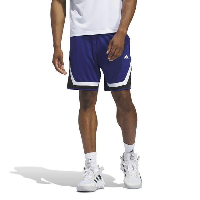 Mens adidas Pro Block Shorts Brt Blue Product Image