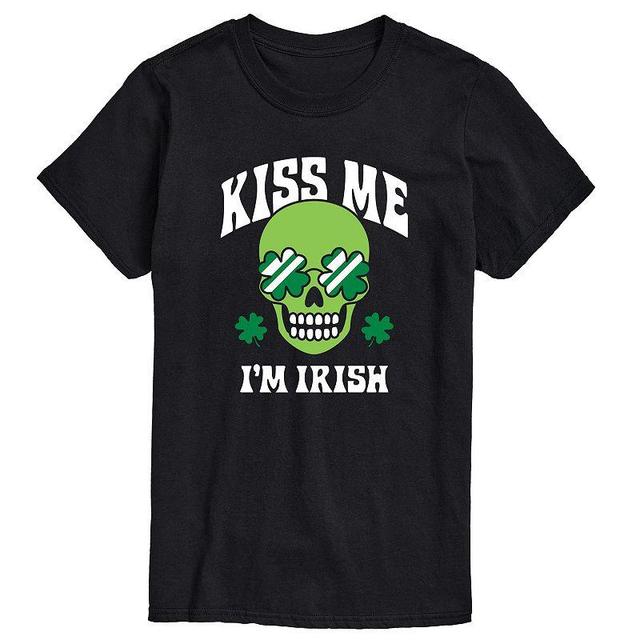 Mens Kiss Me Im Irish Graphic Tee Product Image