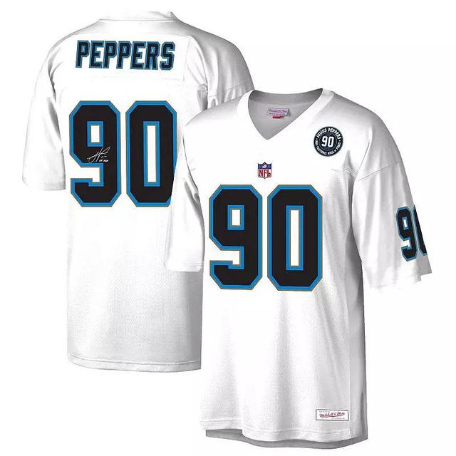 Mens Mitchell & Ness Julius Peppers Carolina Panthers 2024 Hall of Fame Fashion Jersey Product Image