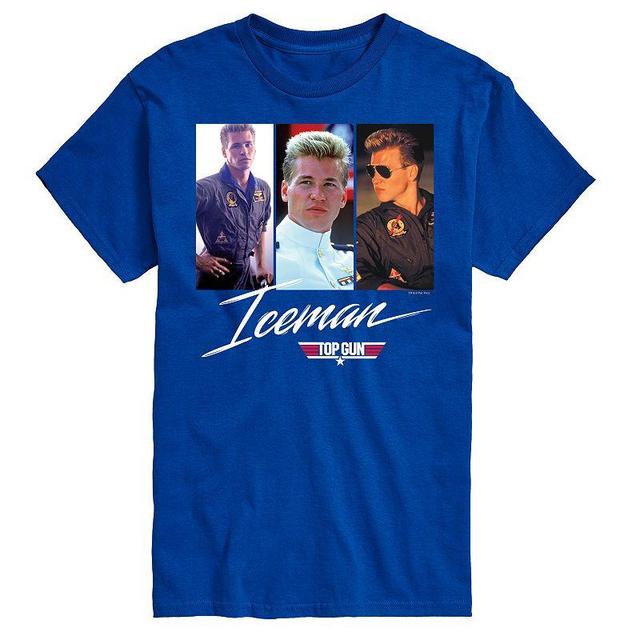 Big & Tall Top Gun Iceman Tee, Mens Med Blue Product Image