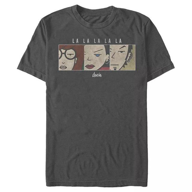 Mens Daria Trio Closeups Graphic Tee Grey Product Image