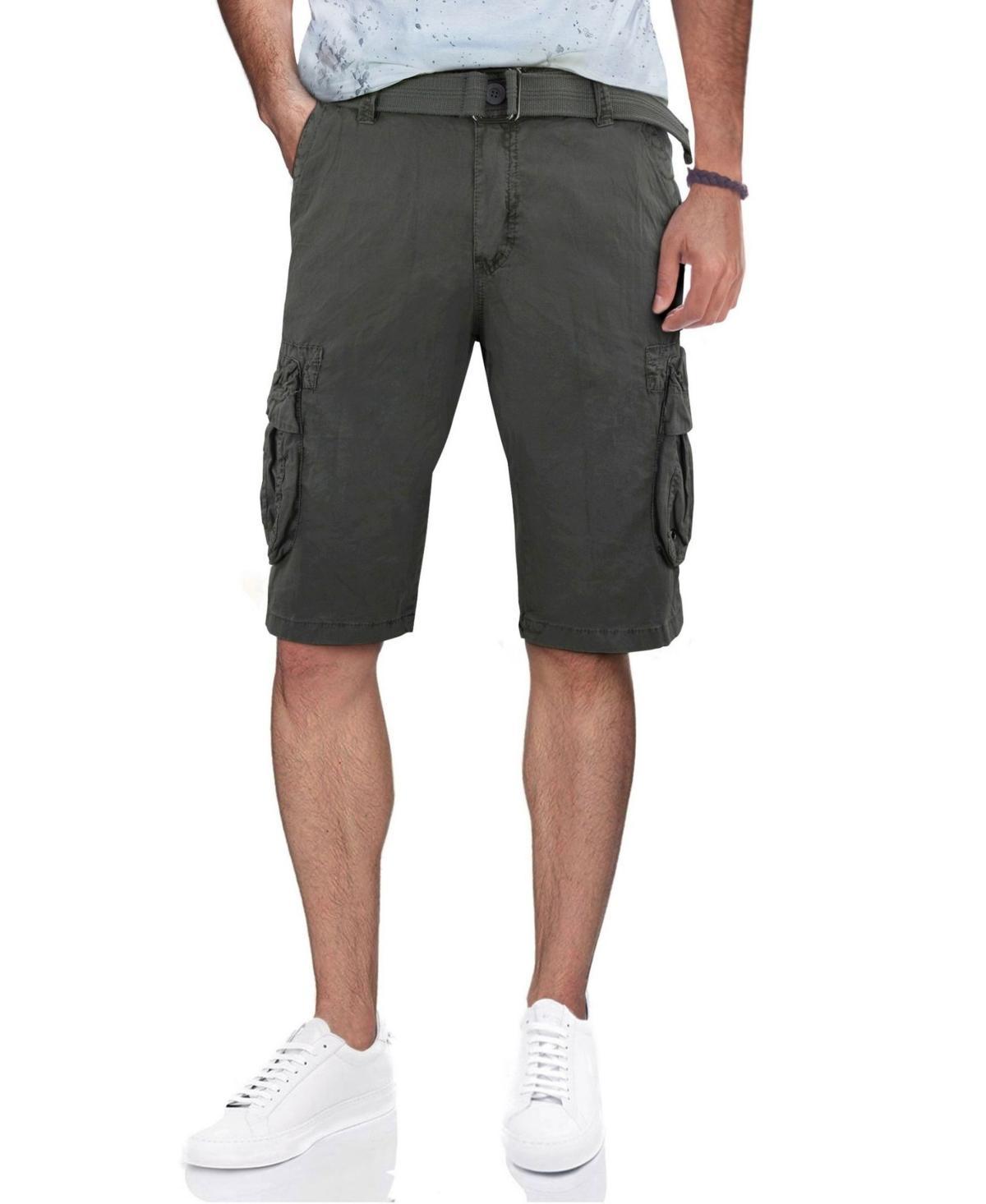 Mens RawX Regular-Fit Belted Cargo Shorts Product Image