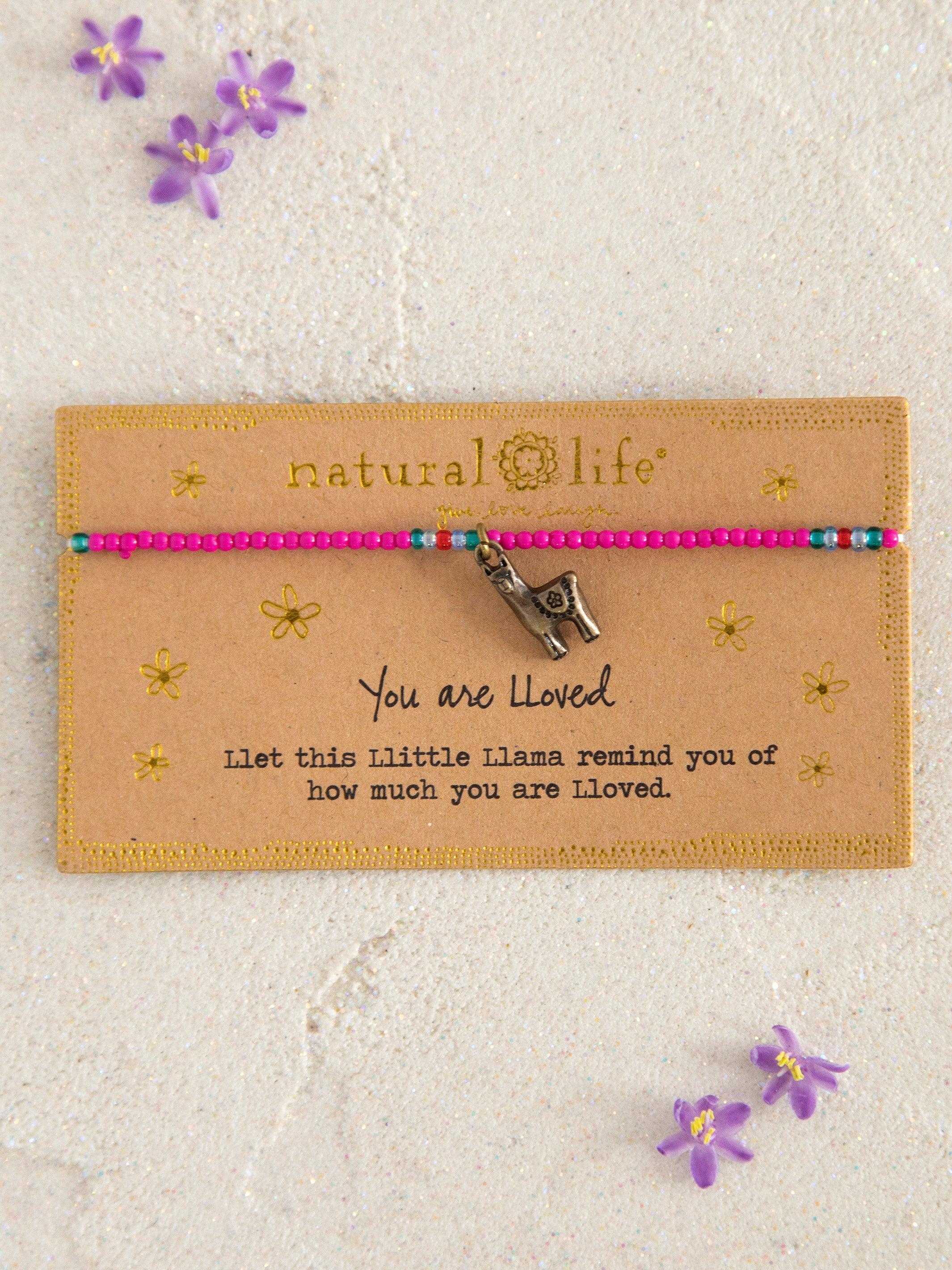 Giving Beaded Bracelet - You Are Lloved Product Image