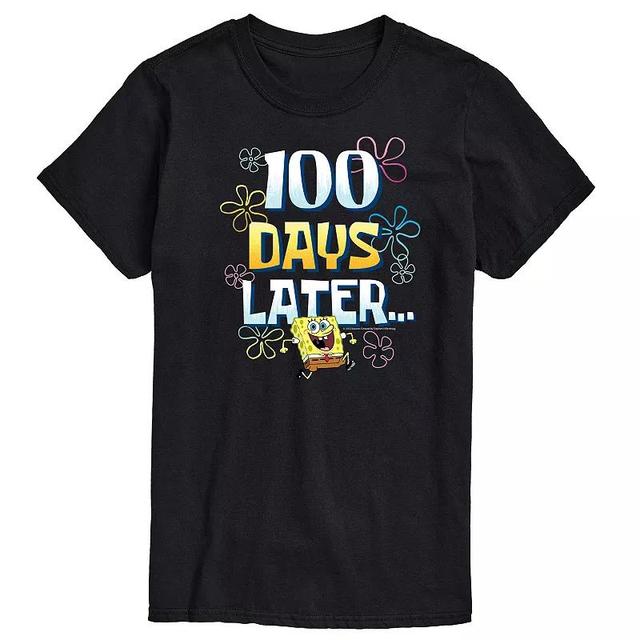 Mens SpongeBob SquarePants 100 Days Later Graphic Tee Product Image