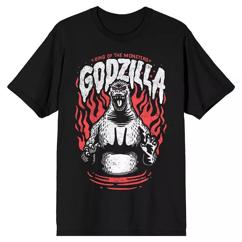 Mens Godzilla Classic King of the Monsters Graphic Tee Product Image