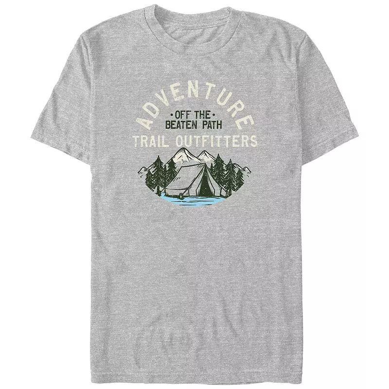 Big & Tall Adventure Trail Outfitters Graphic Tee, Mens Athletic Grey Product Image