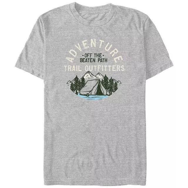 Big & Tall Adventure Trail Outfitters Graphic Tee, Mens Athletic Grey Product Image