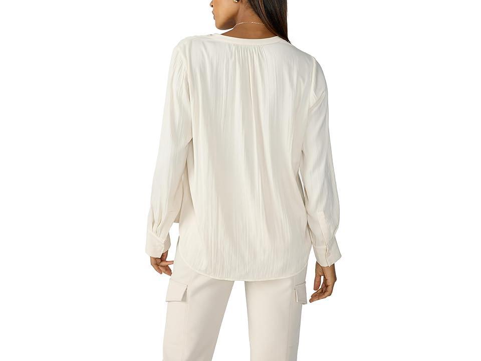 Sanctuary Lizzie Sateen Tunic (Cappuccino) Women's Blouse Product Image