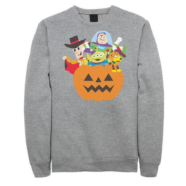 Disney / Pixars Toy Story Mens Halloween Simple art Sweatshirt Athletic Grey Product Image