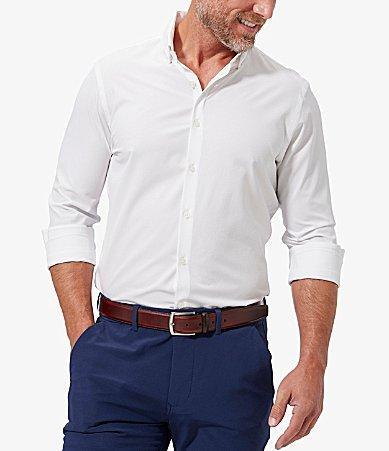 Mizzen+Main Leeward Solid Performance Button-Up Shirt Product Image