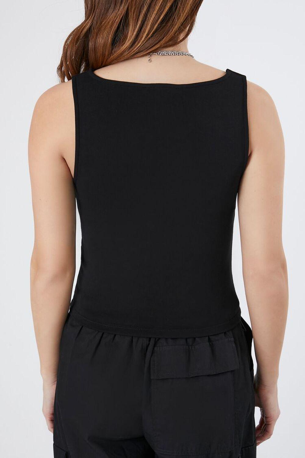 Ribbed Asymmetrical Tank Top | Forever 21 Product Image