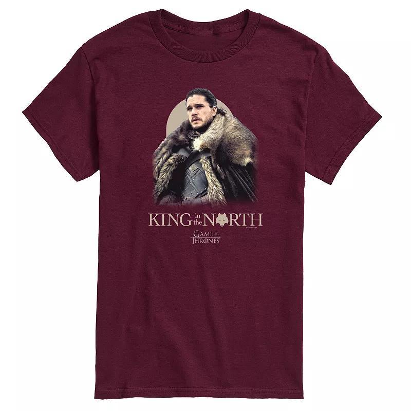 Mens Game Of Thrones King In The North Graphic Tee Product Image